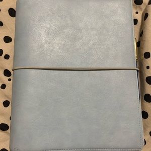 Blue Filofax Domino A5 Agenda WITH INSERTS